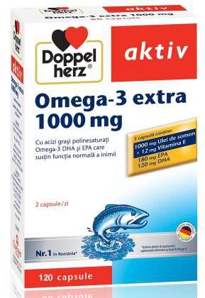Aktiv Omega 3 extra 1000 mg Doppelherz – 120 capsule